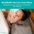 thumbnail image 2 of Minipiercing para dormir de lado en forma de almohada BLISSBURY, 2 of 9