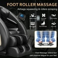thumbnail image 4 of BILITOK Massage Chair Neck Massager with Zero Gravity Heating Bluetooth Functions (Black), 4 of 8