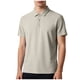 thumbnail image 2 of Blusa y camisa de manga corta con cuello vuelto para hombre, color liso, informal, holgada, a la moda, de seda helada, sin costuras, transpirable, elástica, con botones, de cedro, blusa de manga corta, 2 of 6