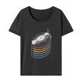 thumbnail image 1 of Camiseta para mujer, ropa de calle de verano, camiseta básica suave para regalo de vacaciones para mujer XL, 1 of 7