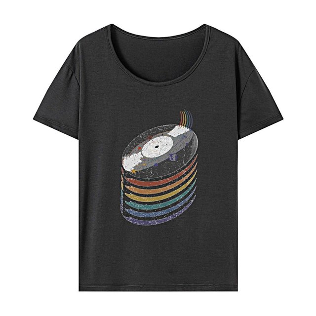 Camiseta para mujer, ropa de calle de verano, camiseta básica suave para regalo de vacaciones para mujer XL