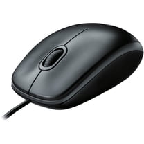 Logitech B100 Optical USB Mouse,Black