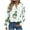 Green, variant on Fall Fashion Must Haves Christmas Shirts for Women Holiday Fashion Top with Buttons Long Sleeve V Neck Christmas Print Blouse Fall Clothes My Items
