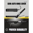 thumbnail image 4 of CaseBorne V Compatible with Samsung Galaxy Z Flip 4 Case - Rugged Protective Case with Semi-Auto Hinger Cover, Full Body Multi-Layer Cover - Black, 4 of 6