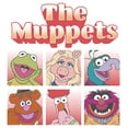 thumbnail image 2 of Junior's The Muppets Group Panel Graphic Tee White Large, 2 of 3