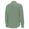 thumbnail image 3 of Men's Antigua Kelly Green Boston Celtics Porter Woven Long Sleeve Button-Down Shirt, 3 of 3