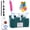 Green, variant on TPKJAM 3-in-1 Electric Balloon Pump for Foil, Mylar & Latex Balloons – Portable, Fast Inflation for Parties