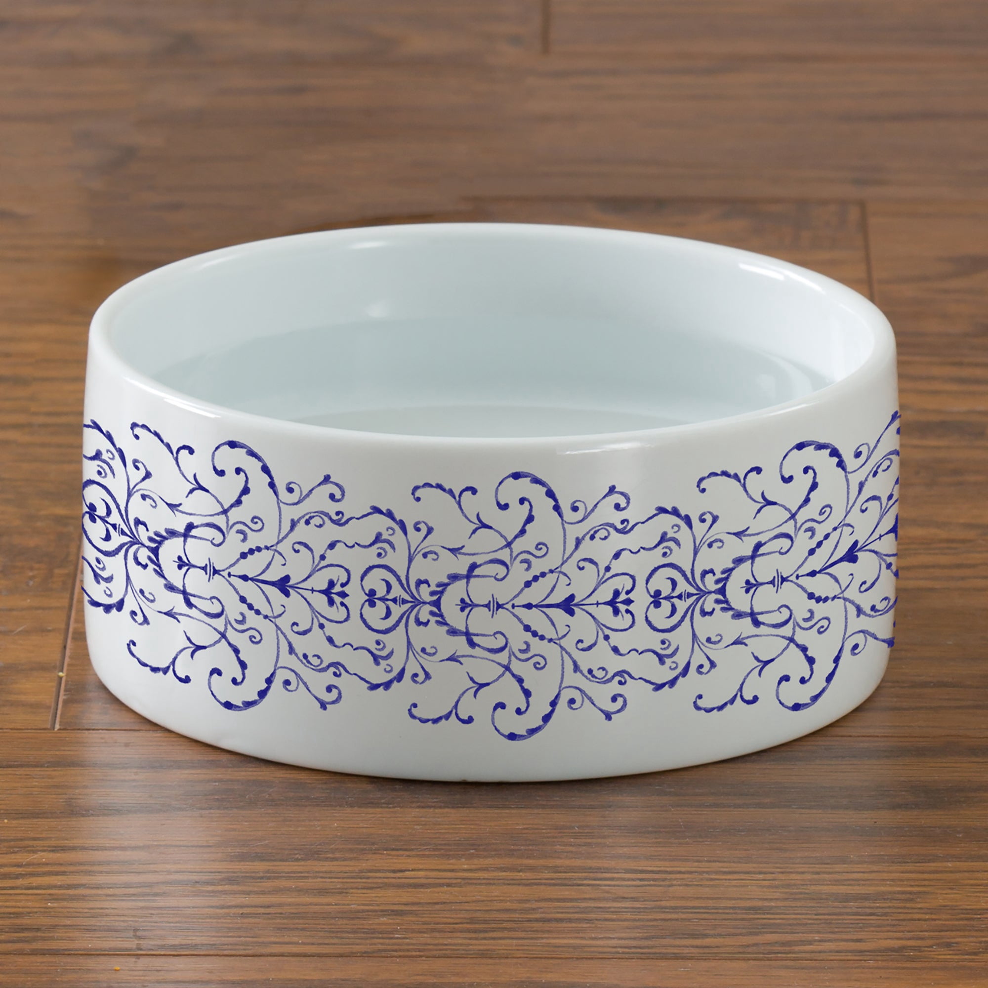 Personalization Mall Ornamental Print Pet Bowl, Small
