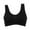 Black, variant on Funcee Womens Yoga Sports Running Bra Stretch Shaper Padded Vest