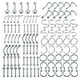 thumbnail image 1 of 110x Joyas Para El Cuerpo Piercing Oreja Nariz Ombligo Ombligo Anillo Aros 1.2x8mm Sunnimix Piercings de joyería corporal, 1 of 8