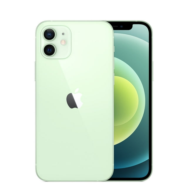 Apple iPhone 12 Mini 128 Go Téléphone Intelligent Déverrouillé (Vert) Certifié Remis à Neuf comme Neuf