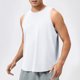 thumbnail image 1 of pstuiky Camisetas sin mangas para hombre, Camiseta deportiva transpirable de color sólido sin mangas para hombre Chaleco para hombre s, 1 of 9