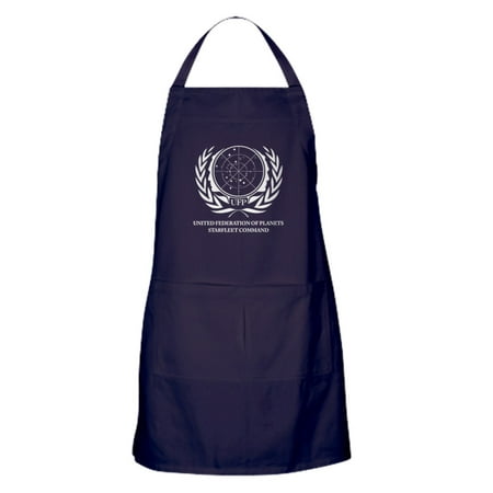 CafePress - Star Trek United Federation Of Planets Apron (Dark - Kitchen Apron with Pockets, Grilling Apron, Baking Apron