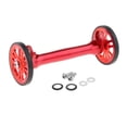thumbnail image 2 of LOVIVER Vélos Pliants Roues Faciles Tige d'Extension avec Entretoises Rouge, 2 of 8