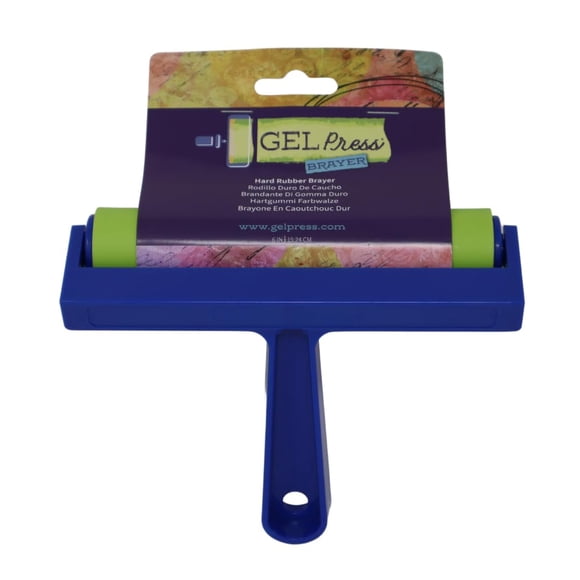 Prensa de gel Rubber Brayer para impresión, álbumes de recortes y más