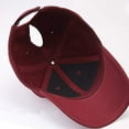 thumbnail image 5 of LAICAIW Casquette de Baseball Queue de Cheval Chignon Haut Ajustable en Maille pour Femmes, 5 of 5
