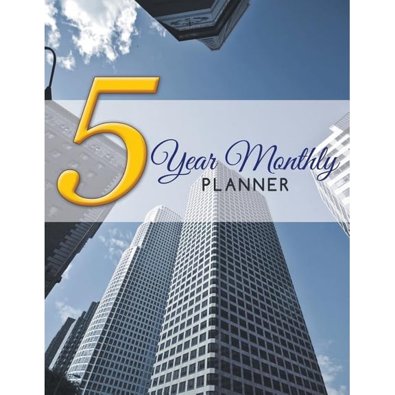 5 Year Monthly Planner (Paperback)