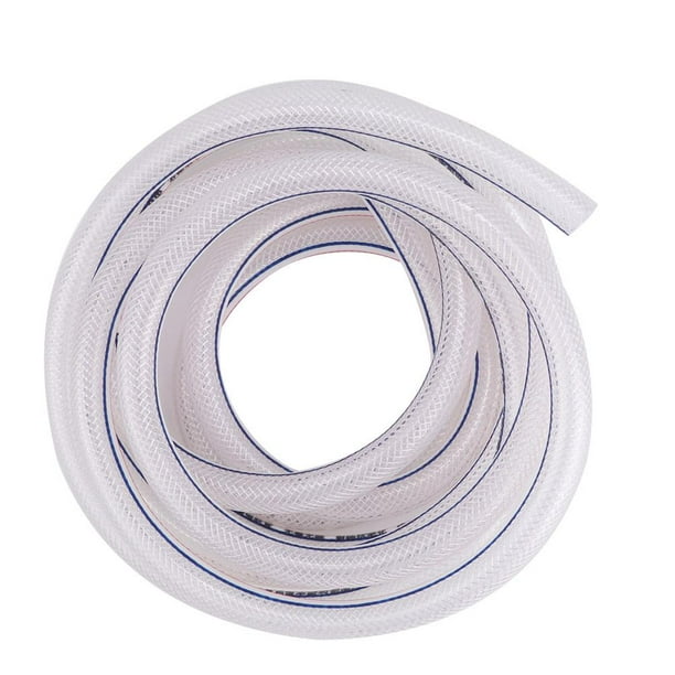QUARKZMAN 8mm X 10mm 6.6 Pies Transparente Vinilo Tubo X 1uds Plástico Flexible Manguera Tubo Para Industrial Agricultural Ingeniería, [PVC