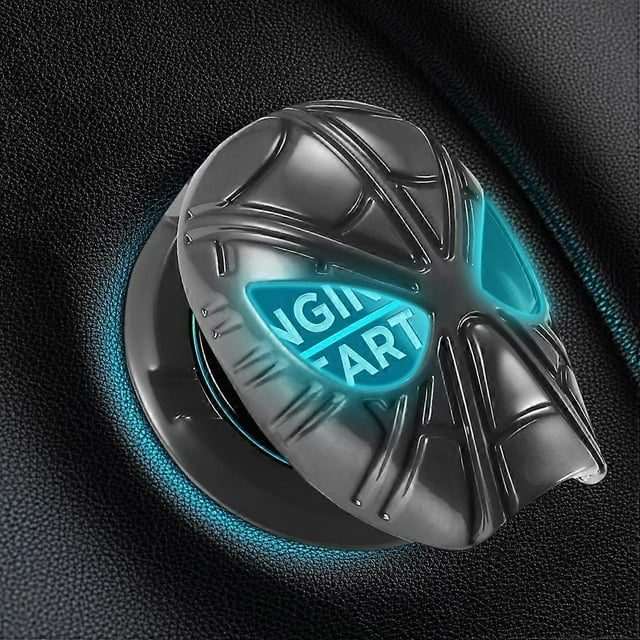 Car Engine Switch One Key Protective Cover Scratch Proof Car Interior Decoration