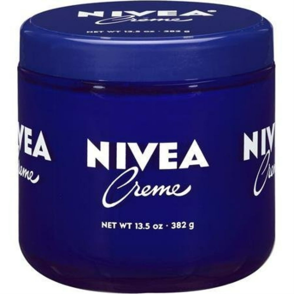 (3 pack) nivea moisturizing creme 13.5 oz/ 382g glass jar in package