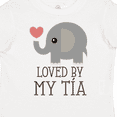 thumbnail image 4 of Inktastic Tia Loves Me Baby Elephant Boys or Girls Toddler T-Shirt, 4 of 5