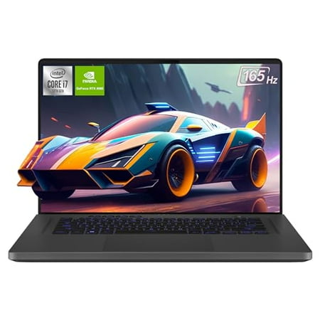 ASUS ROG Zephyrus G16 Gaming Laptop, 16" FHD Display, Intel Core i7-13620H, 16 GB RAM, 512 GB SSD, NVIDIA GeForce RTX 4060, Backlit Keyboard, Windows 11 Home, Eclipse Gray