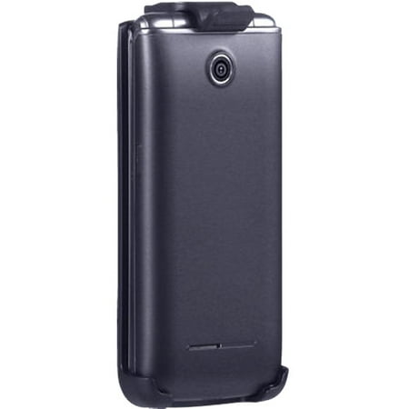 Verizon Housing - Verizon Shock Absorbing Swivel Belt Clip Holster for LG VN370/Exalt II - Black