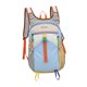 thumbnail image 4 of Mochila de senderismo, mochila de viaje, mochila de día, bolsa de montañismo ligera para montañismo Blanco Azul, 4 of 9