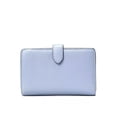 thumbnail image 3 of Kate Spade New York Leila Medium Compact Bifold Wallet Leather Muted Blue, 3 of 3