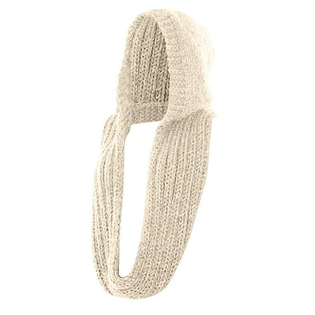 Hontri Neck Warmer Men 5 Colors Autumn Winter Women Outdoor Thick Outdoor Warm Keeping Solid Color Soft Casual Knitted Hooded Scarf 1 Hooded Scarf Beige Hontri Neck Warmer Men 5 Colors Autumn Winter Women Outdoor Thick Outdoor Warm Keeping Solid Color Soft Casual Knitted Hooded Scarf 1 Hooded Scarf Beige