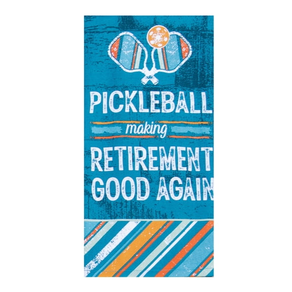 Kay Dee Designs Pickleball Retirement Dual Purpose Towel