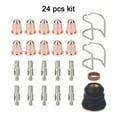 thumbnail image 5 of Electrodes Tips Cups Consumables Fit Chicago Electric 95136 Plasma Cutter Parts Power Tool Parts Accessories, 5 of 9
