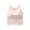 E004-Pink, variant on Kids Wire Free Cotton Training Bras for Growing Girls Non Padded Bralette with Adjustable Straps Seamless Sports Top for School Modesty Undershirt to Prevent Show Through