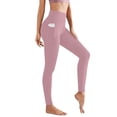 thumbnail image 2 of iHPH7 Leggings for Women Tummy Control Scrunch Leggings Celsior Compression Leggings with Pockets for Women Scrunch Butt Leggings for Women Yoga Outfits for Women Pink S, 2 of 6