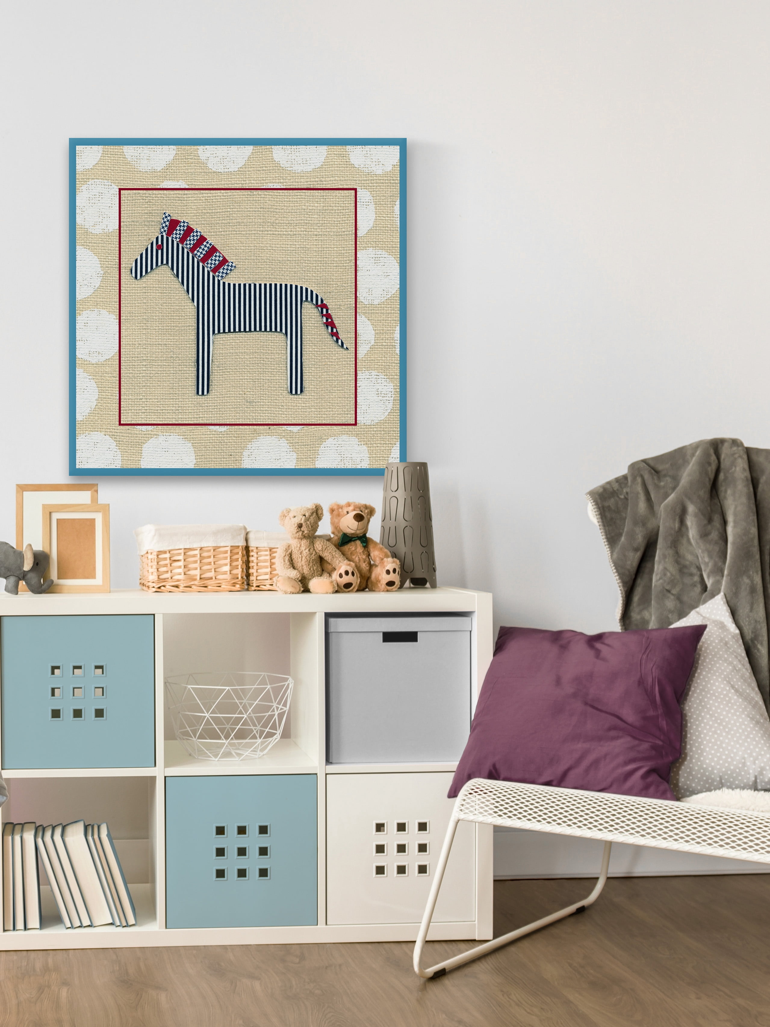 Marmont Hill Katherine’s Zebra Canvas Wall Art