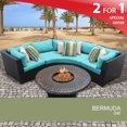 thumbnail image 2 of Bermuda 4 Piece Outdoor Wicker Patio Furniture Set 04f, 2 of 7