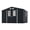 Dark Gray, variant on Noble House 8 x 8 FT Outdoor Storage Shed with Daylight Windows and Lockable Doors, Protective Surface Film, Dark Gray