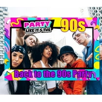90's Photo Props & Decorations - Back to 90's party sets