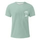 thumbnail image 3 of Playeras Algodon Para Hombre, Camiseta Informal De Verano A La Moda Para Playa, Con Estampado Digital 3D, Solapa Con Botones Y Manga Corta, 22, 3 of 4