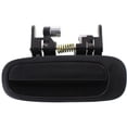 thumbnail image 2 of For Toyota Corolla Door Handle 1998 99 00 01 2002 Exterior | Rear Driver Side | Textured Black | TO1520121 | 6924002030, 2 of 9