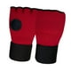 thumbnail image 2 of Vendas de gel para boxeo, guantes interiores para adultos, guantes transpirables de medio dedo para rojo oscuro, 2 of 9