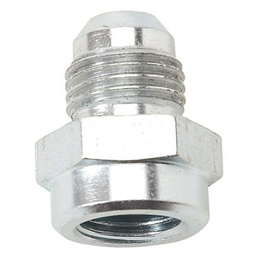 Russell 670930 Adattatore -8 AN Maschio A -6 SAE, Anodizzato Nero, Raccordo Per Prestazioni Auto