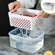 thumbnail image 1 of Outdoor Portable Picnic Box Picnic Double Layer Drains Basket Vegetable Washing Basket Storage Refrigerator Fresh Keeping Box, 1 of 7