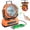 X62-Orange, variant on 3-in-1 Camping Fan,Portable Fans Rechargeable , 20000mAh  Battery Powered Fanwith Light & Remote for Indoor, Outdoor, Tent, Travel, BBQ, Fishing, Jobsite - Black