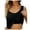 Black, variant on ORT Womens Tank Tops with Built in Bra Padded Camisole Yoga Bra Tanks Tops Racerback Workout Tops Cotton Undershirt(Black,M)