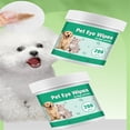 thumbnail image 2 of Toallitas desodorantes para ojos para perros y gatos: eliminan suavemente las manchas de lágrimas, los restos de los ojos, las secreciones y las mucosidades. Toallitas de limpieza Autorización, 2 of 7