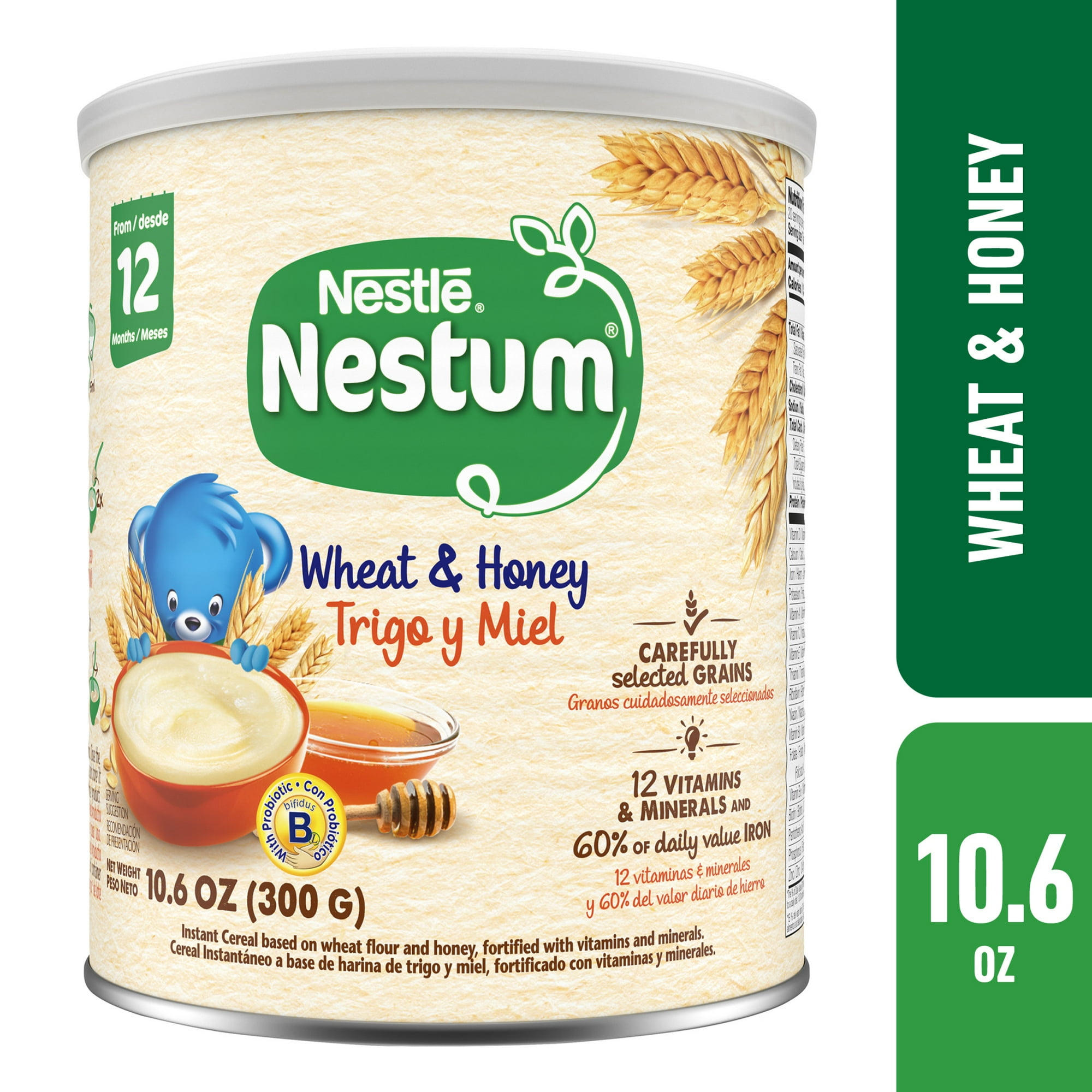 NESTLE Nestum Wheat and Honey Cereal 10.6 oz. C 10.6 oz