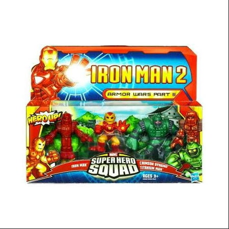 Iron Man 2 Superhero Squad Armor Wars Part II Action Figure