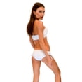 thumbnail image 4 of VF-Sport - Bikini, High Neck Top and Hipster Bottom, Two Piece Set (White, L), 4 of 5