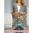thumbnail image 4 of As Rose Rich Kimonos for Women Summer Swim Cover Up Kimono Cardigan, M, 4 of 9